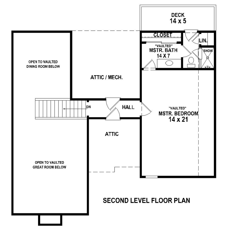 Traditional Level Two of Plan 47098