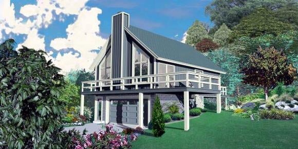 House Plan 47103 Elevation