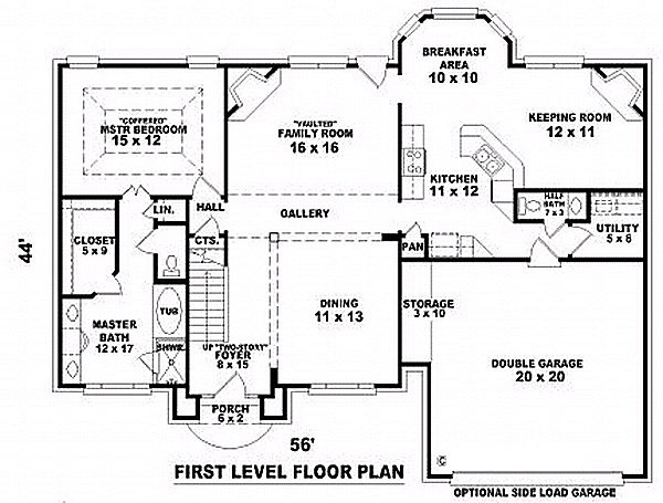  Level One of Plan 47122