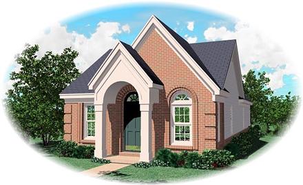 House Plan 47132 Elevation