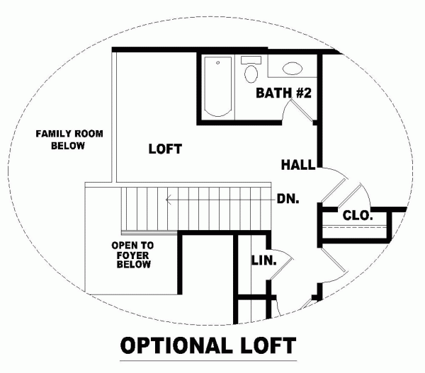 Narrow Lot Traditional Alternate Level One of Plan 47135