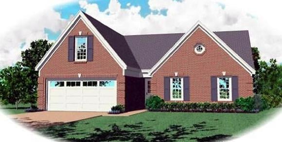 House Plan 47137 Elevation