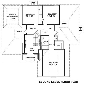 Traditional Level Two of Plan 47141