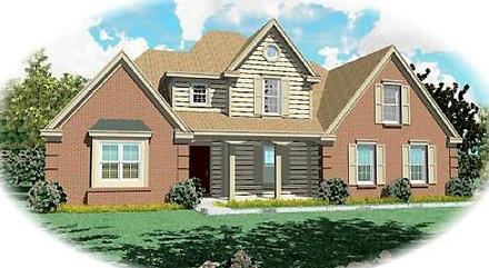 House Plan 47143 Elevation