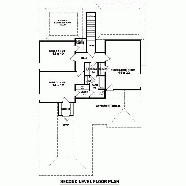 Traditional Level Two of Plan 47149