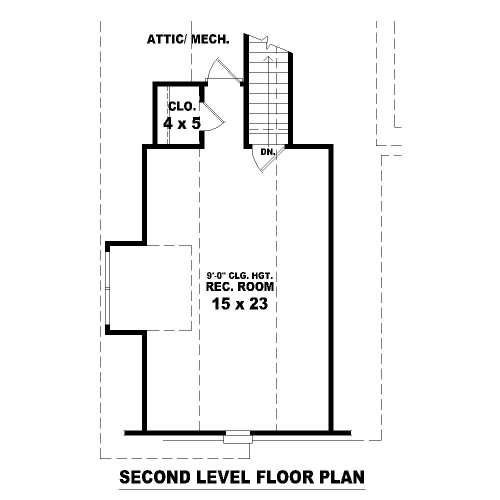 Traditional Level Two of Plan 47151