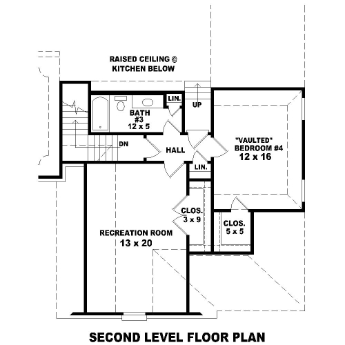 Traditional Level Two of Plan 47161