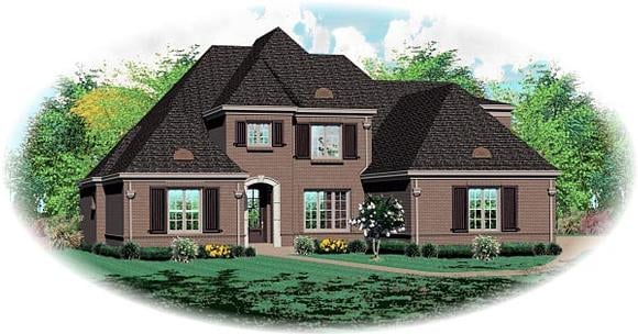 House Plan 47162 Elevation