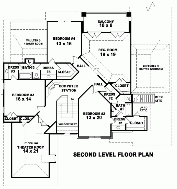 Traditional Level Two of Plan 47164
