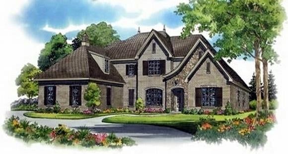 House Plan 47164 Elevation