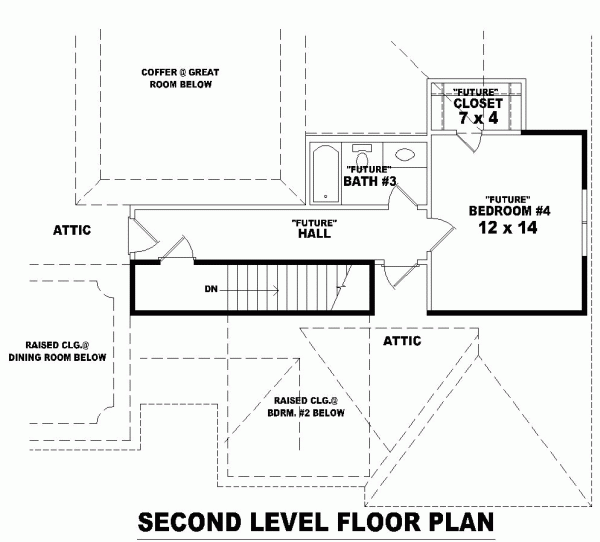 Traditional Level Two of Plan 47166