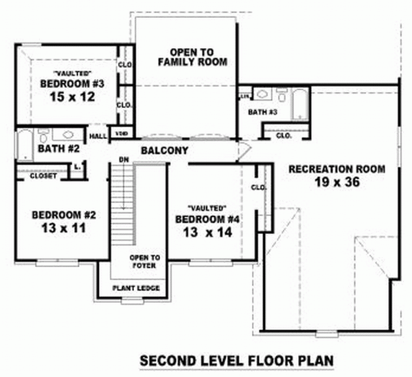  Level Two of Plan 47184