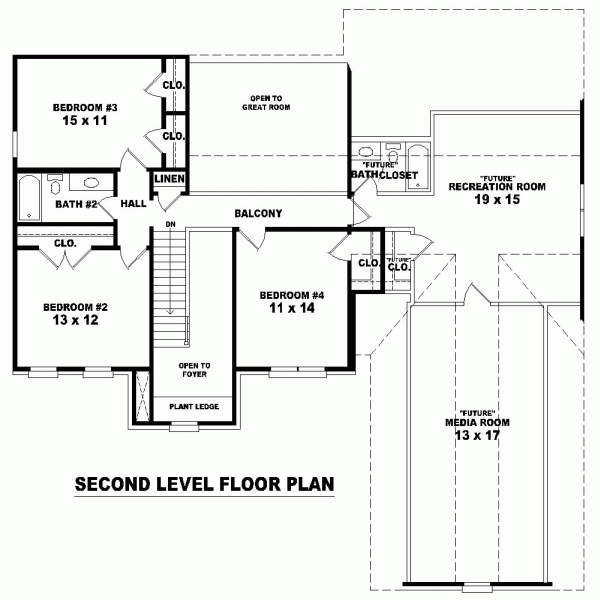  Level Two of Plan 47186