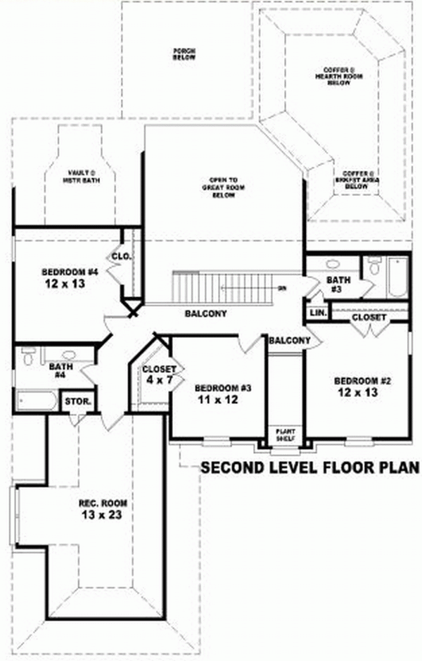  Level Two of Plan 47198