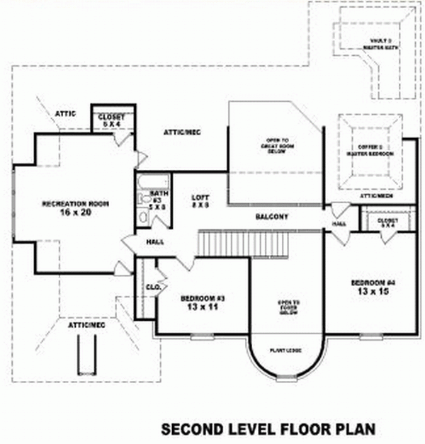Plan 47212 | House with 3 Bed, 3 Bath, 3 Car