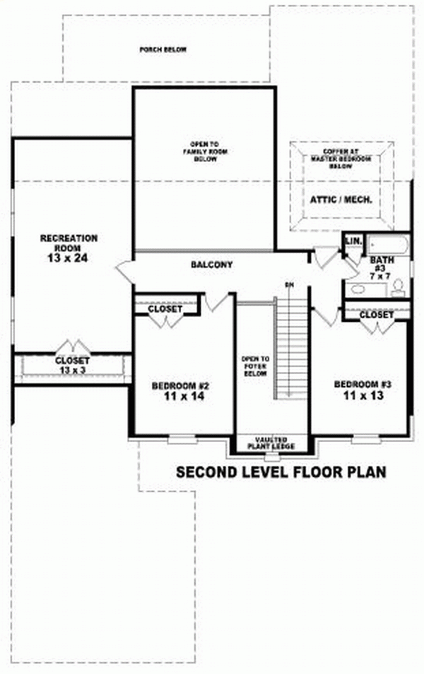  Level Two of Plan 47231