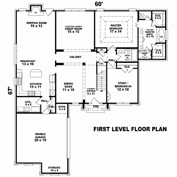  Level One of Plan 47232