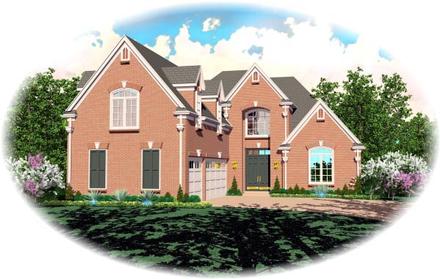 House Plan 47233 Elevation