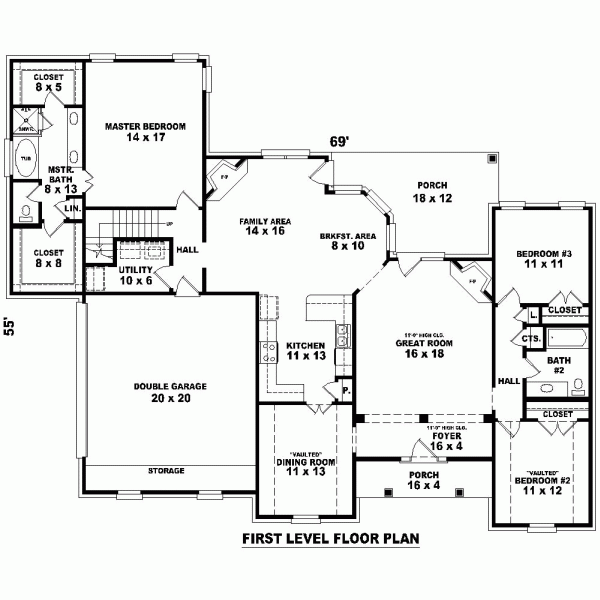  Level One of Plan 47243