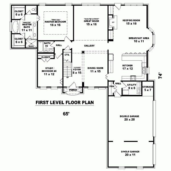  Level One of Plan 47252