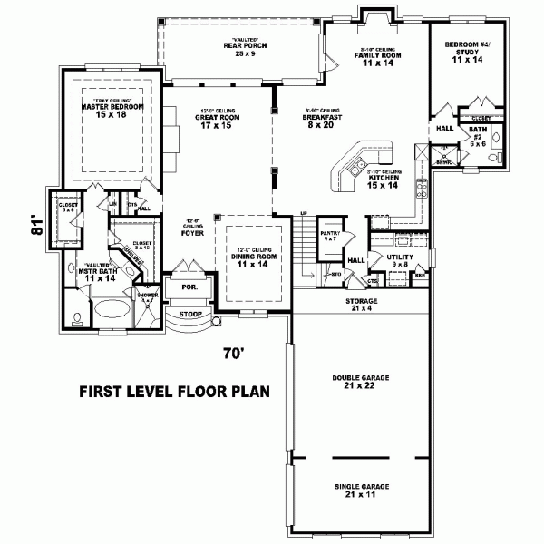  Level One of Plan 47267