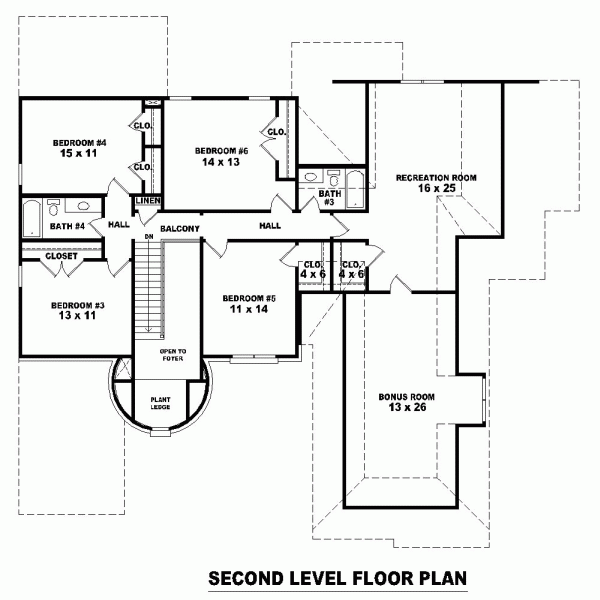  Level Two of Plan 47279