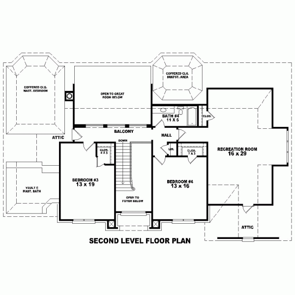  Level Two of Plan 47287