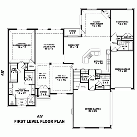 First Level Plan