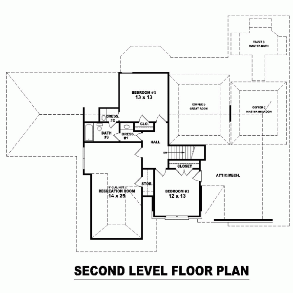  Level Two of Plan 47289