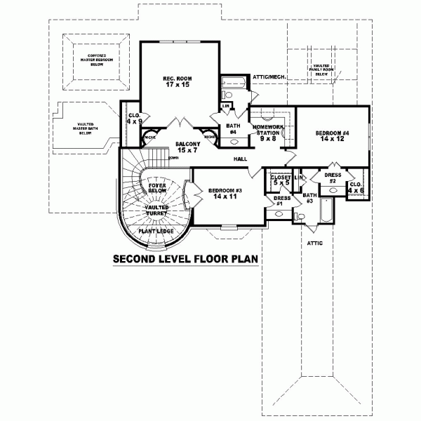  Level Two of Plan 47291