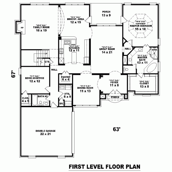  Level One of Plan 47293