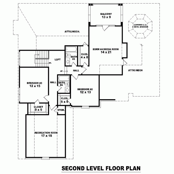  Level Two of Plan 47293