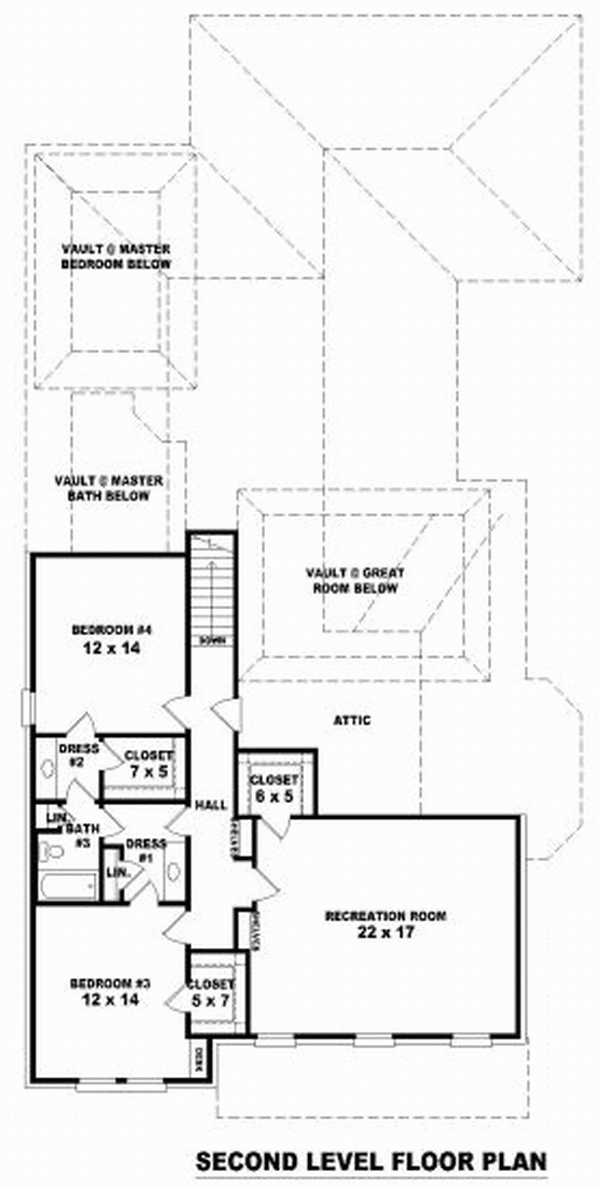  Level Two of Plan 47298