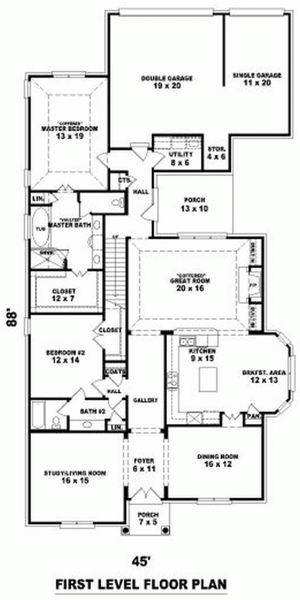  Level One of Plan 47299