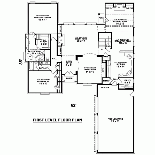  Level One of Plan 47303
