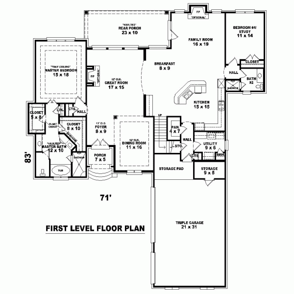  Level One of Plan 47304
