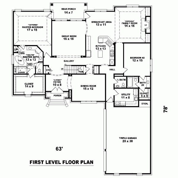  Level One of Plan 47307