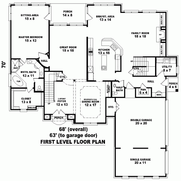  Level One of Plan 47310