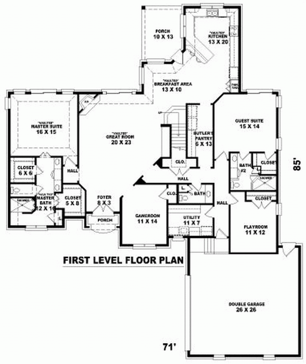  Level One of Plan 47320