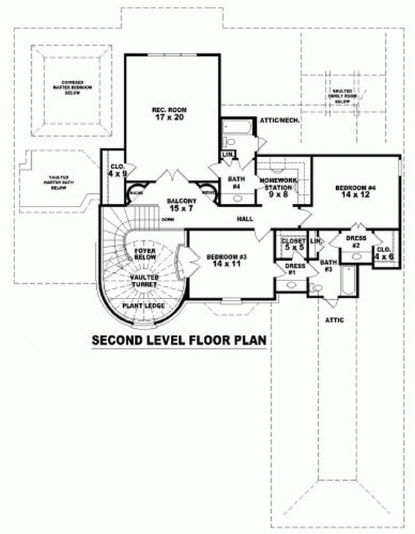  Level Two of Plan 47326
