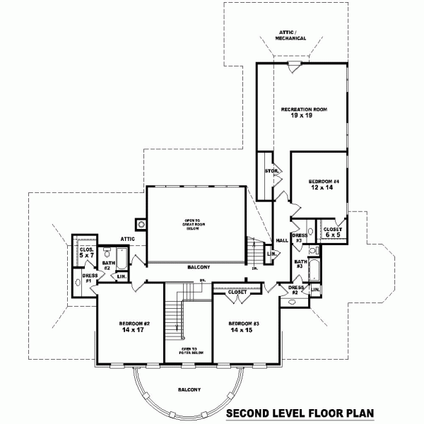  Level Two of Plan 47331