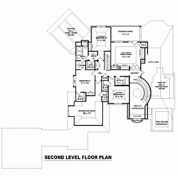  Level Two of Plan 47336