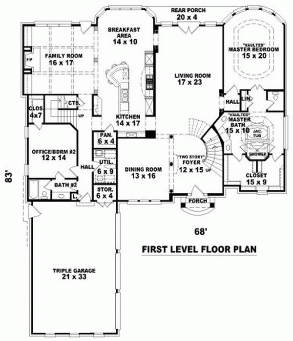  Level One of Plan 47337