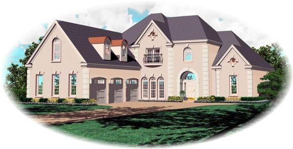 House Plan 47337 Elevation