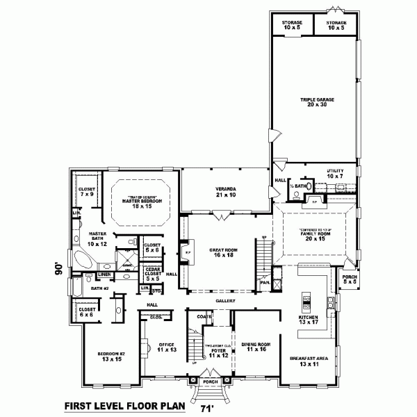  Level One of Plan 47342