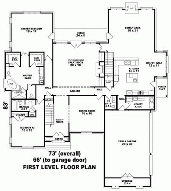  Level One of Plan 47345
