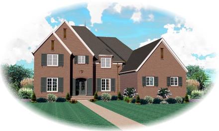 House Plan 47345 Elevation