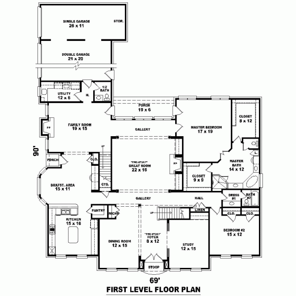  Level One of Plan 47350