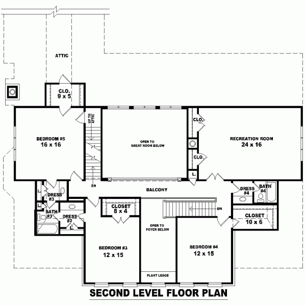  Level Two of Plan 47350