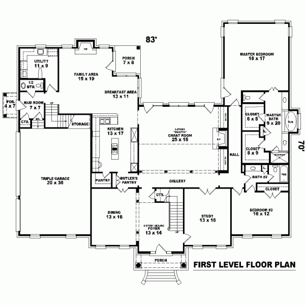  Level One of Plan 47353